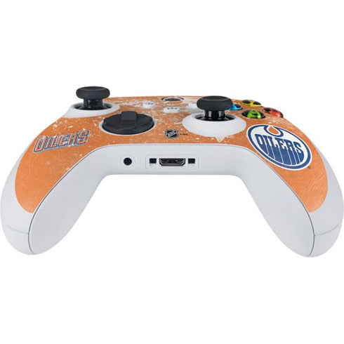 NHL Edmonton Oilers Frozen Xbox Series S Controller Skin