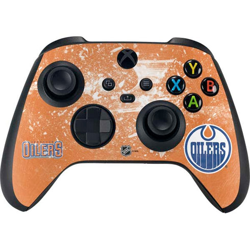 NHL Edmonton Oilers Frozen Xbox Series X Controller Skin
