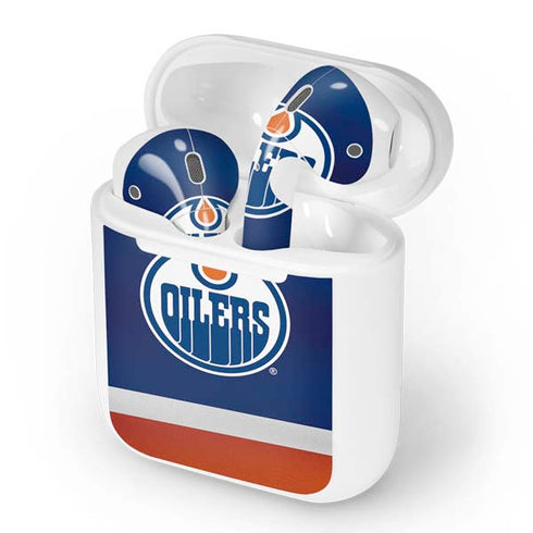 NHL Edmonton Oilers Jersey Apple AirPods Skin