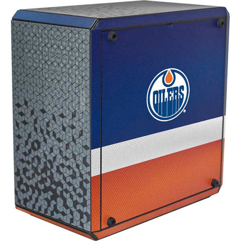 NHL Edmonton Oilers Jersey Cooler Master MasterBox Q300L Mini Tower Skin