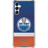 NHL Edmonton Oilers Jersey Galaxy A15 5G Clear Case