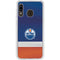 NHL Edmonton Oilers Jersey Galaxy A20 Clear Case