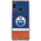 NHL Edmonton Oilers Jersey Galaxy A30 Clear Case