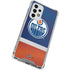 NHL Edmonton Oilers Jersey Galaxy A33 5G Clear Case