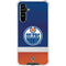NHL Edmonton Oilers Jersey Galaxy A54 5G Clear Case