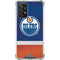 NHL Edmonton Oilers Jersey Galaxy A72 5G Clear Case