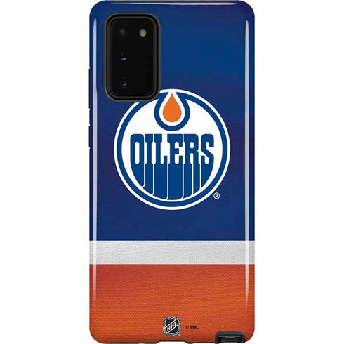 NHL Edmonton Oilers Jersey Galaxy Note20 5G Pro Case