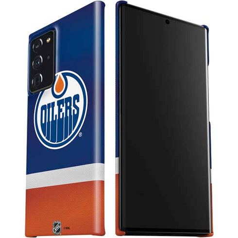 NHL Edmonton Oilers Jersey Galaxy Note20 Ultra 5G Lite Case