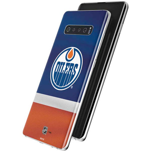 NHL Edmonton Oilers Jersey Galaxy S10 Skin