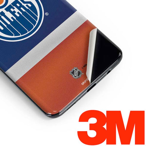 NHL Edmonton Oilers Jersey Galaxy S10e Skin