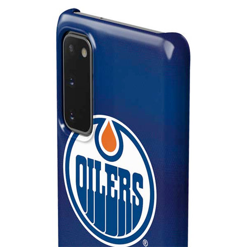 NHL Edmonton Oilers Jersey Galaxy S20 Lite Case