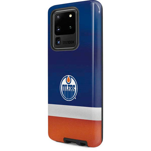 NHL Edmonton Oilers Jersey Galaxy S20 Ultra 5G Pro Case