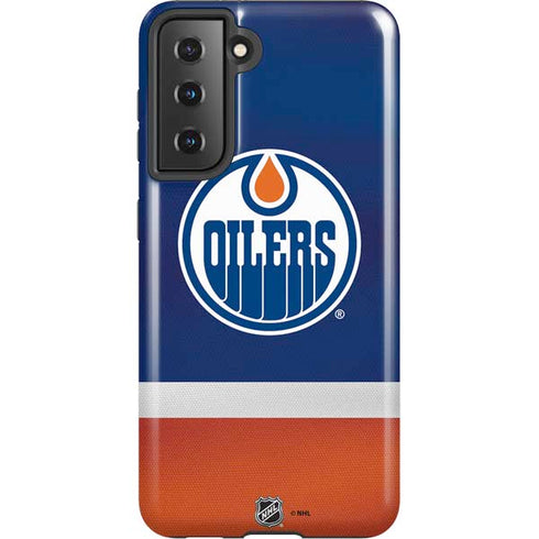 NHL Edmonton Oilers Jersey Galaxy S21 5G Pro Case