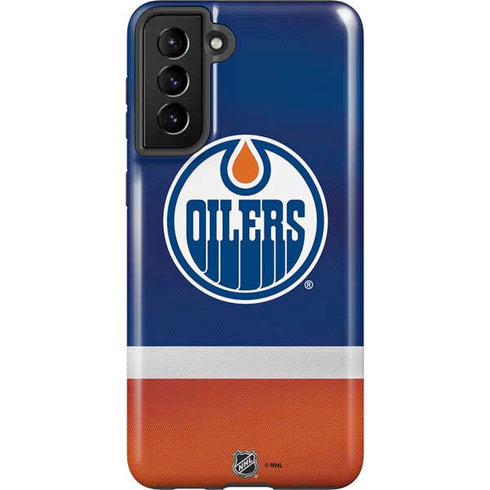 NHL Edmonton Oilers Jersey Galaxy S21 Plus 5G Pro Case