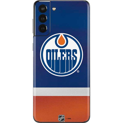 NHL Edmonton Oilers Jersey Galaxy S21 Plus 5G Skin