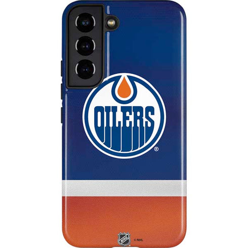 NHL Edmonton Oilers Jersey Galaxy S22 Pro Case