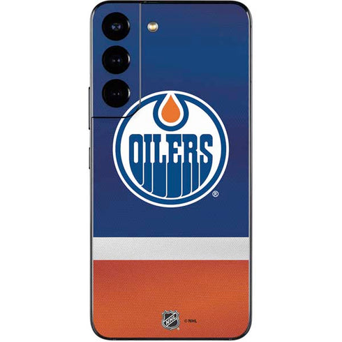 NHL Edmonton Oilers Jersey Galaxy S22 Skin