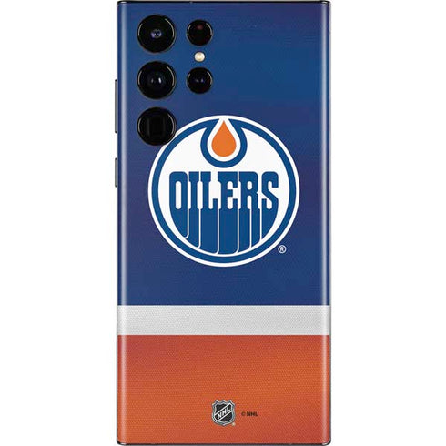 NHL Edmonton Oilers Jersey Galaxy S22 Ultra Skin