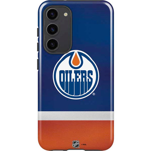 NHL Edmonton Oilers Jersey Galaxy S23 Plus Pro Case