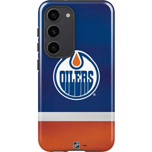 NHL Edmonton Oilers Jersey Galaxy S23 Pro Case