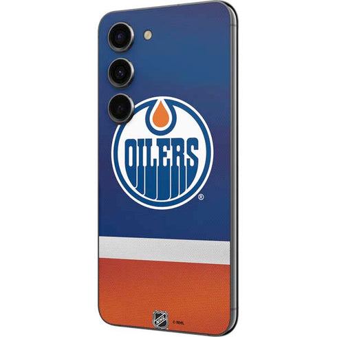 NHL Edmonton Oilers Jersey Galaxy S23 Skin