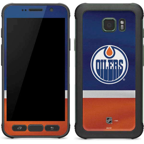 NHL Edmonton Oilers Jersey Galaxy S7 Active Skin