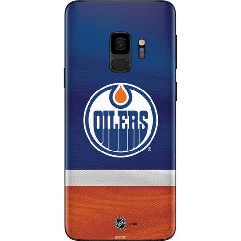 NHL Edmonton Oilers Jersey Galaxy S9 Skin