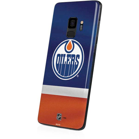 NHL Edmonton Oilers Jersey Galaxy S9 Skin
