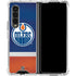 NHL Edmonton Oilers Jersey Galaxy Z Fold4 5G Clear Case
