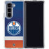 NHL Edmonton Oilers Jersey Galaxy Z Fold5 5G Clear Case