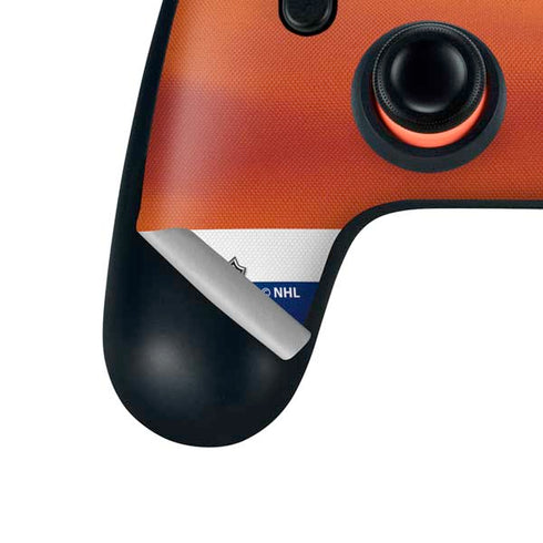 NHL Edmonton Oilers Jersey Google Stadia Controller Skin
