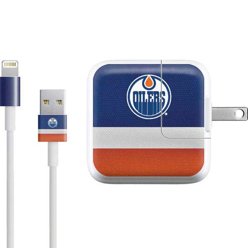 NHL Edmonton Oilers Jersey iPad Charger (10W USB) Skin