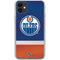 NHL Edmonton Oilers Jersey iPhone 11 Clear Case