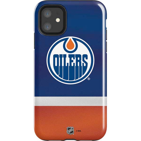 NHL Edmonton Oilers Jersey iPhone 11 Impact Case