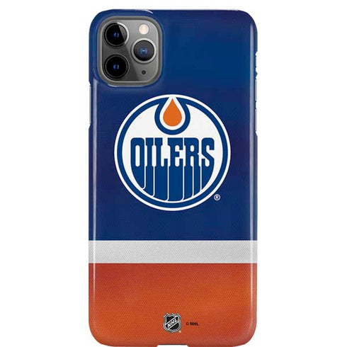 NHL Edmonton Oilers Jersey iPhone 11 Pro Max Lite Case