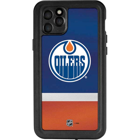 NHL Edmonton Oilers Jersey iPhone 11 Pro Max Waterproof Case