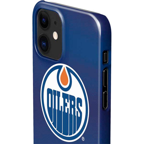 NHL Edmonton Oilers Jersey iPhone 12 Mini Lite Case