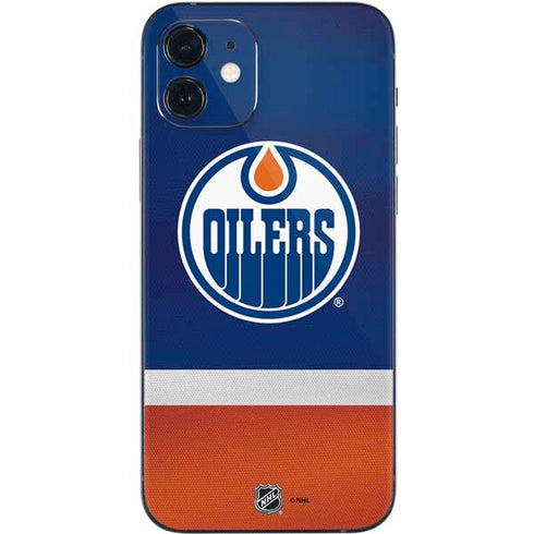 NHL Edmonton Oilers Jersey iPhone 12 Mini Skin