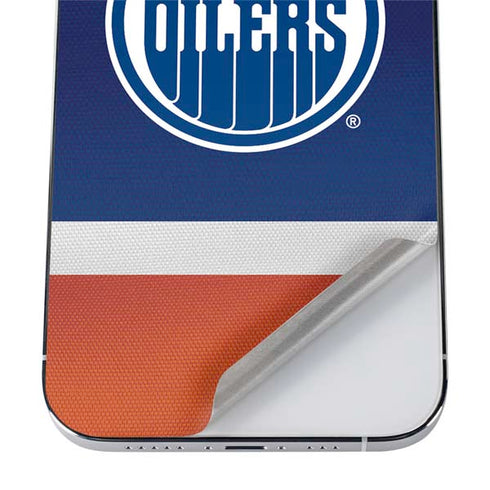 NHL Edmonton Oilers Jersey iPhone 12 Pro Skin