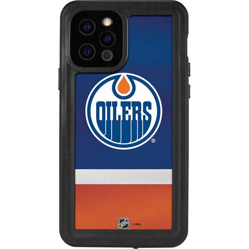 NHL Edmonton Oilers Jersey iPhone 12 Pro Waterproof Case