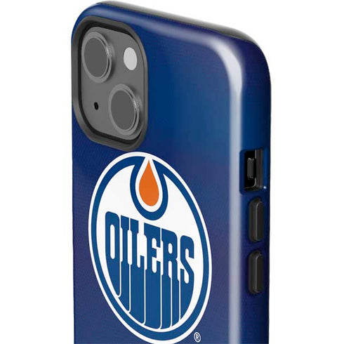 NHL Edmonton Oilers Jersey iPhone 15 Plus Impact Case