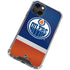 NHL Edmonton Oilers Jersey iPhone 14 Plus Clear Case