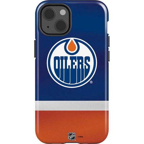 NHL Edmonton Oilers Jersey iPhone 15 Impact Case