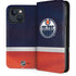 NHL Edmonton Oilers Jersey iPhone 14 Plus Folio Case