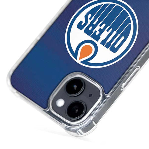 NHL Edmonton Oilers Jersey iPhone 15 Plus MagSafe Case