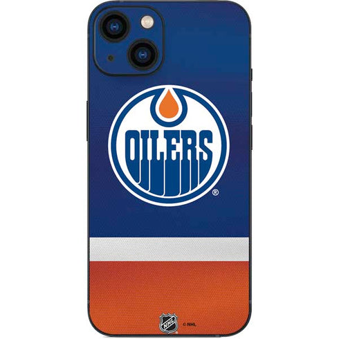 NHL Edmonton Oilers Jersey iPhone 15 Plus Skin
