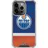 NHL Edmonton Oilers Jersey iPhone 14 Pro Clear Case