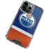 NHL Edmonton Oilers Jersey iPhone 14 Pro Clear Case