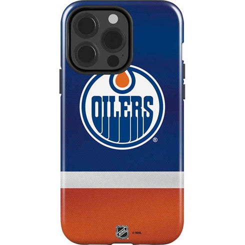 NHL Edmonton Oilers Jersey iPhone 14 Pro Impact Case