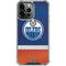 NHL Edmonton Oilers Jersey iPhone 15 Pro Max Clear Case